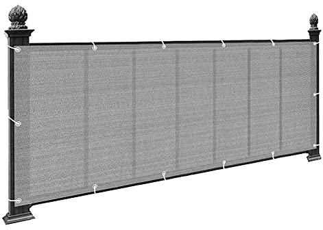 Aabbcdf Brise-Vue pour Jardin/Terrasse/Patio, Hauteur 80Cm/90Cm/100Cm, Couverture De Balcon De Protection UV pour Jardin, Balcon, Terrasse,100x300cm