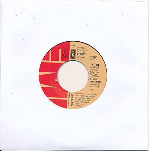 In The Night - Cliff Richard - LC Single 7 Vinyl 276/05