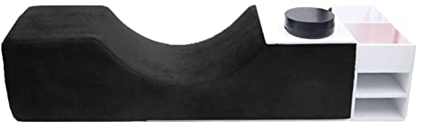 Abonda Wimpernverlängerung Nackenkissen, U-Form Make Up Tools Rack, Memory Foam Kissen Schönheitssalon, für Wimpernverlängerung Kurve Kissen Nackenkonturen