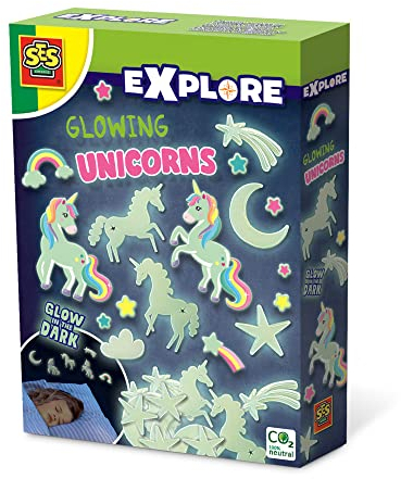 SES Creative Leuchtende Einhörner, Schwarz