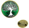 Tafree 2023 Vintage Baum des Lebens Brosche Schmuck Großhandel Glas Cabochon Kuppel Lebensbaum Pins Neujahr Weihnachten Geschenk C205 Kunstbild Mensch, Glas