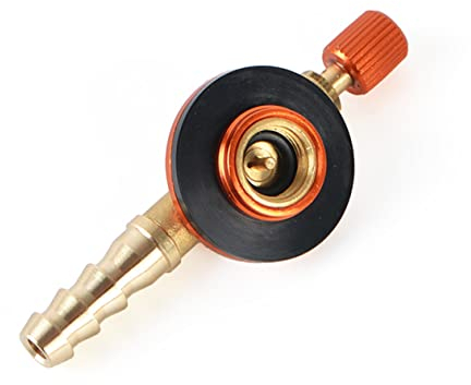 BESPORTBLE Flachzylinder-gasherdventil Fahrradventilkonverter Luftpumpenadapter Steuerschalteradapter Für Flachzylinder Gasherd Anschluss Aufblasbarer Ventiladapter Draussen Verbinder