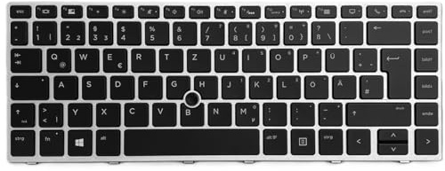 T-ProTek DEUTSCHE - Tastatur Rahmen,Trackpoint + Beleuchtung kompatibel für HP EliteBook 830 G5 (3JW85EA)