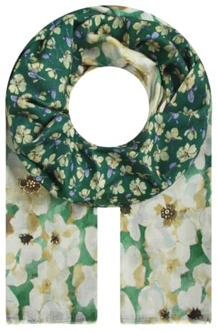 Majea Halstücher Damen Tuch Kopftuch Halstuch Schal Damen-Schal Tücher Stola (880036) (grün 3)
