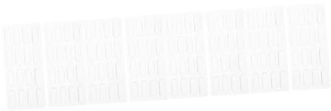 Uonlytech 8 STK Stoßleiste Möbel Autotürschutz Tischkantenschutz Schrankstoßstange Wandeckschutz Stuhl zurück Wandaufkleber Schreibtisch Sturzpad Anti-Kollisions-Aufkleber Kieselgel