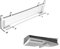 ZLiT Support horizontal fin pour PS5, support horizontal transparent pour PS5 Slim Disc&Digital Edition Kit d'accessoires de base (1)