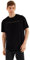 COMEOR T Shirt Herren Kurzarm mit Loser Passform - Basic Männer T-Shirt Rundhals-Ausschnitt aus 100% Baumwolle Schwarz