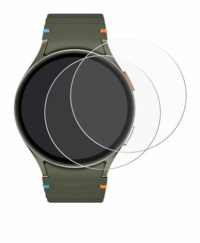 BROTECT Schutzfolie für Samsung Galaxy Watch 7 | (44 mm) 2 Stück Transparenter Displayschutz Made in Germany Klare Displayschutz-Folie Clear Einfache Montage Case-Friendly