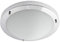 IMVSINCERE Plafonnier LED, Rond Lampe de plafond 18W 1360LM en verre, Chrome Moderne Luminaire Plafonnier pour Couloir Coucher Salle de Bains Cuisine Salon, Blanc Chaud 3000K, Ø28cm,IP44