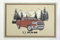 Ram Truck Bar Mat – 45,7 x 30,5 cm, langlebig und spülmaschinenfest, Barzubehör mit malerischem Berg-Design für Haus oder Garage Bars