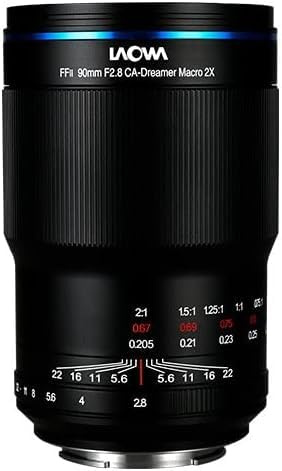 Venus LA0WA 90 mm f/2.8 2X Ultra Makro APO Objektiv für S0NY E Mount Kamera, Vollbild, manueller Fokus, Schwarz