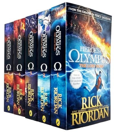 Heroes of Olympus x5 shrinkwrap set