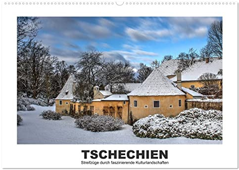 Tschechien - Streifzüge durch faszinierende Kulturlandschaften (Wandkalender 2026 DIN A2 quer), CALVENDO Monatskalender: Das kleine Land Tschechien ... großes kulturelles Erbe. (CALVENDO Orte)