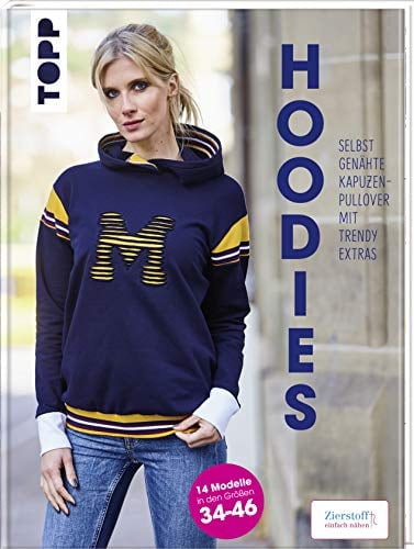 Hoodies - Selbstgenähte Kapuzenpullover mit trendy Extras: Modelle in den Größen 34-46