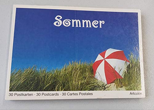 Sommer. 30 farbige Postkarten.