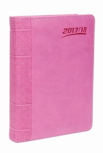 Schülerkalender Aqua 2018/2019 - Schülerplaner, Schulplaner: Timer aus Kunstleder mit Ornament-Prägung, Day by Day