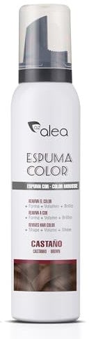 ALEA - Espuma de Color para el Pelo - 143 g - Color Caoba - Reaviva el Tono y Brillo del Cabello - Conserva el Tono Natural o Teñido - Neutraliza Reflejos no Deseados