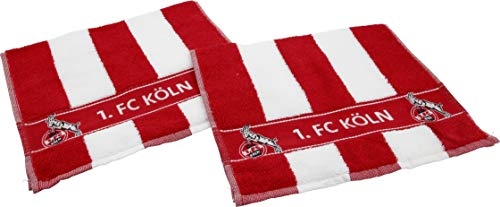 1. FC Köln Gästetuch BLOCKSTREIFEN, 2-teilig