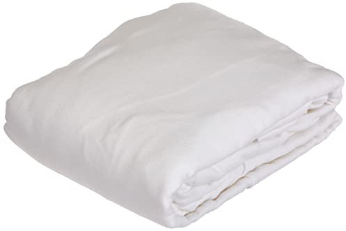 Nuit des Vosges 201914 Protège Matelas Molleton Bio Coton Blanc 180 x 200 cm