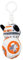 Star Wars 1500536 BB-8 Episode VII als Plüschschlüsselanhänger, 8 cm