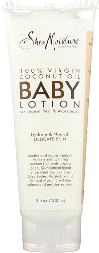 Shea Moisture 100 Percent Virgin Coconut Oil Baby Lotion, 8 oz