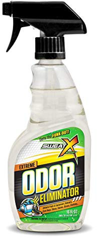 Sweat X Sport Extreme Odor Eliminator Spray, deodorante multiuso non tossico per scarpe, attrezzature sportive e tutti gli odori, non richiede lavaggio