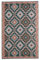 FAB HAB Outdoor-Teppich - wetterfest, farbecht, wendbar - recycelter Premium-Kunststoff - gestreift - Terrasse, Balkon, Garten - Kunststoffteppich Lhasa - Green, 120x180 cm