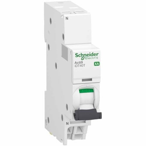 Schneider Electric - Acti9 iDT40 XA - disjoncteur modulaire - bornes auto - 1P+N - 16A - C - 6 kA - A9PA2616