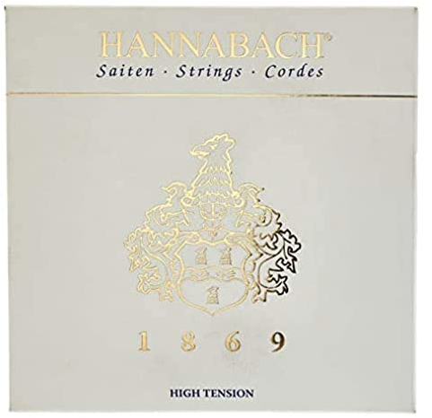 Hannabach Klassikgitarre-Saite Satz Serie 1869 Carbon/Gold HT - 1869HT, 652797