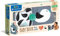 Clementoni 17322 Black & White Stoff-Buch, lehrreiches Plüschtier, weiches Spielzeug für Babys Entwicklung, Stofftier für Säuglinge, Motorik- & Wahrnehmungs-Lernspielzeug