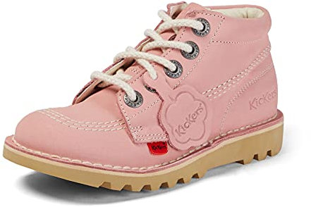 Kickers Kick Hi, Stivaletto Unisex-Bambini, Rosa, 31 EU