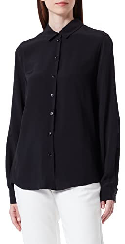 Seidensticker Damen Bluse - Tunika - Klassisch - Elegant - Bügelleicht - V-Ausschnitt - Regular Fit - Langarm - 100% Viskose