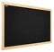 ALLboards Kreidetafel mit naturlackierten Holzrahmen 120x90cm, Schwarz, Schreibtafel, Kreide, Schreibtafel zum Aufhängen, Tafel gastronomie, Wand Tafel Holz, Kreidetafel wand