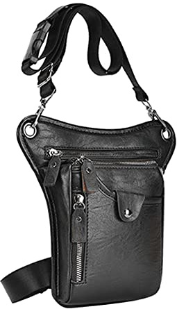 Harilla Beintasche für Männer und Frauen, vielseitige Motorrad-Beintasche, Taktische Tasche wasserdichte Oberschenkeltasche, Outdoor-Reise-Hüfttasche für Laufen, Reiten, Wandern, Radfahren, Stil a