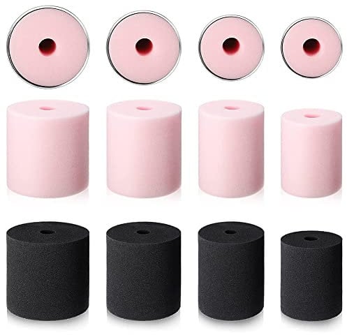 Herklotzn 4 Sizes 8 Pieces Cup Turner Foam Tumbler Inserts for 1/2 Inch PVC Pipe Tumbler Inserts for 10 to 40Oz All Tumblers