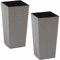 Eco Nizza 2er Set 30cm grau