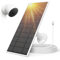 Solarmodul für Google Nest-Kamera im Innen- und Außenbereich (Akku-Version), 5 V, 5 W, Solarladegerät mit 3,5 m Kabel, speziell für Google Nest Cam hergestellt