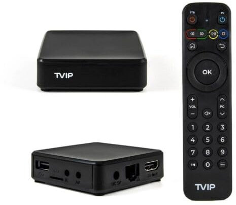 Generic TVIP710 S-Box v.710 Smart Android TV Box Amlogic S905W2 1GB RAM 8GB 4K UHD Android11 TVIP S-Box Replace tvip605 TVBOX Media Player