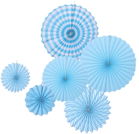 Amosfun 6 STK Hochzeitsdeko Hängend Deckenventilator