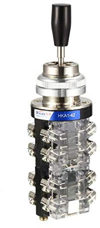 XYWHPGV Controladores de interruptor de joystick 4 posiciones 8NO Tipo de enclavamiento 150V / 250V / 600V 30 mm Montaje en panel HKA1-42(b7477 81229 5abcc b79cb 26f1b ae6bc