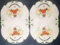 Aude Home Deckchen 30x45 Bestickt Osterhase 2er Packung (30x45)