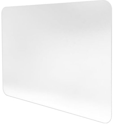 Operitacx Glas Mauspad Transparent Rutschfeste Schreibtischunterlage Für Gaming Und Büro Dicke Glatte Oberfläche Leicht Zu Reinigen Praktisches Für Gamer