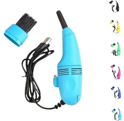QingxingFa Aspirateur Professionnel, Aspirateur pour Machine À Coudre, Aspirateur pour Clavier, Aspirateur pour Ordinateur Portable, Aspirateur pour Ordinateur Portable Électronique (Bleu Ciel)