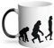 Mug Thermo-réactif Tasse Magique - Evolution Pole Dance Pole Dancing Danse - 325 ml