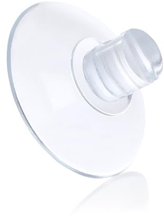 Nordstern Saugnäpfe für Lichterketten 50er Pack - Befestigung mit Kabelschlitz - Ideal für Lichterketten und Fenster Deko- 20 mm
