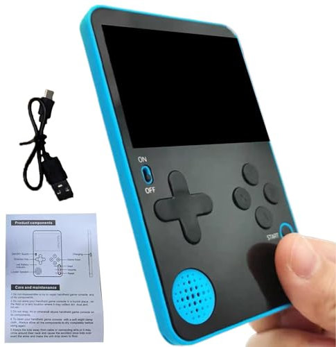 Console de jeu portable rétro, console de jeu vidéo portable - Machine de jeu rétro portable | Console de jeu vidéo à chargement USB pour l'école, les voyages d'affaires, la voiture, la maison, les vo