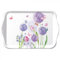 Ambiente kleines Tablett Dekotablett 13 x 21 cm Melamin Blumen Gräser Pastell Serie Flower Beauty