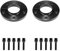 Spurverbreiterung Für E46 E60 E92 15 Mm Schwarze Hubzentrische Spurverbreiterungen Und Schrauben 72,6 5x120 PCD Auto Rad Distanzscheiben