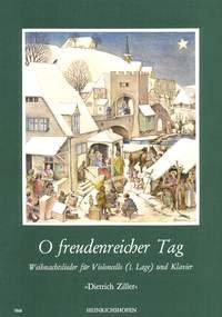 Freudenreicher Tag: 21 Weihnachtslieder für Violoncello und Klavier