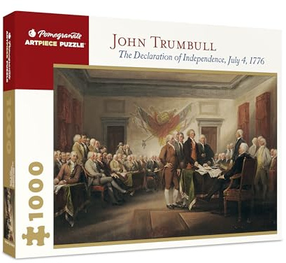 The Declaration of Independence, July 4, 1776: 1,000 Piece Puzzle